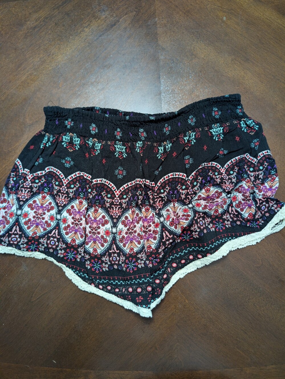 Rue 21 Beach boho Shorts Size M Juniors